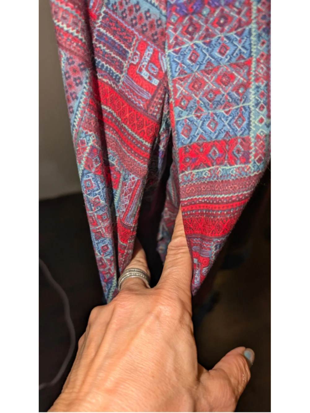 Vintage Krist Gundsen Kaftan Dress Size XL